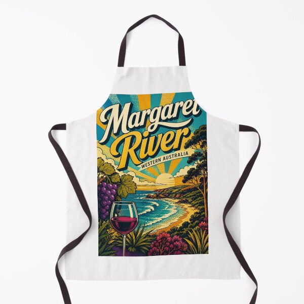 Item preview, Margaret River Western Australia with Leeuwin Naturaliste Coast designed and sold by Places On Earth.