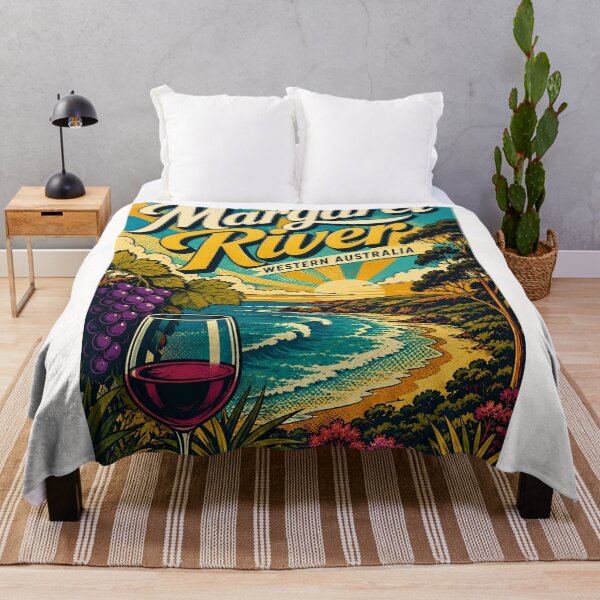 Item preview, Margaret River Western Australia with Leeuwin Naturaliste Coast designed and sold by Places On Earth.