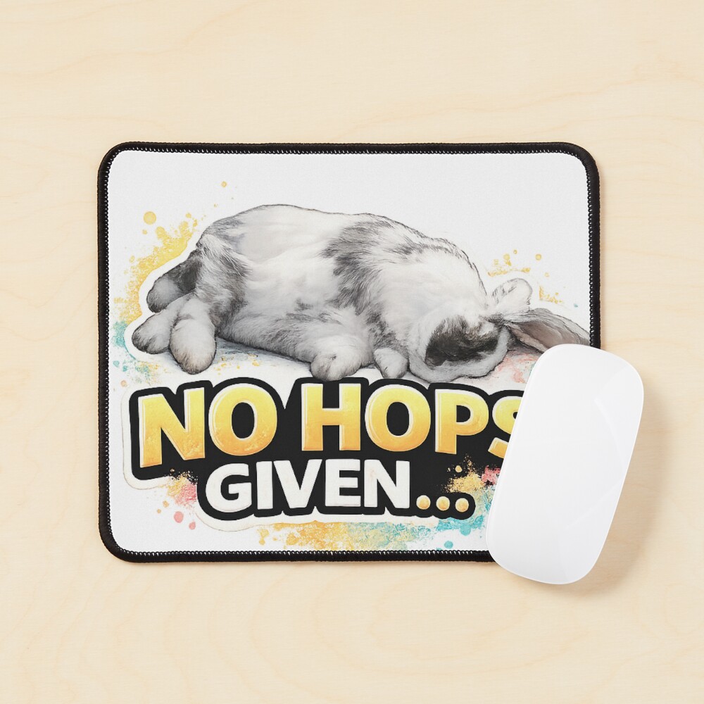 Item preview, Mouse Pad designed and sold by RabbitRescue.