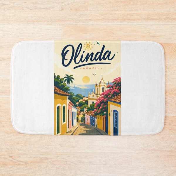 Item preview, Olinda Brazil Historic Colonial Streets of Pernambuco designed and sold by Places On Earth.