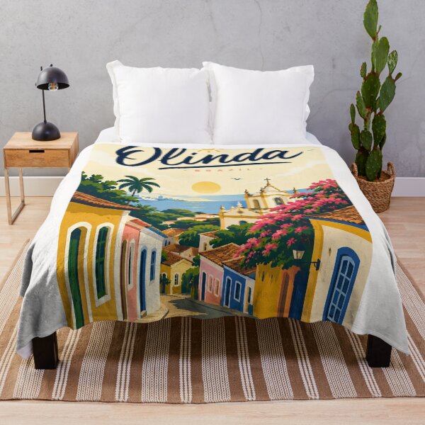 Item preview, Olinda Brazil Historic Colonial Streets of Pernambuco designed and sold by Places On Earth.