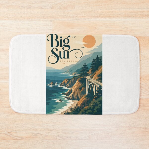 Item preview, Big Sur California Bixby Creek Bridge Pacific Coast Highway designed and sold by Places On Earth.