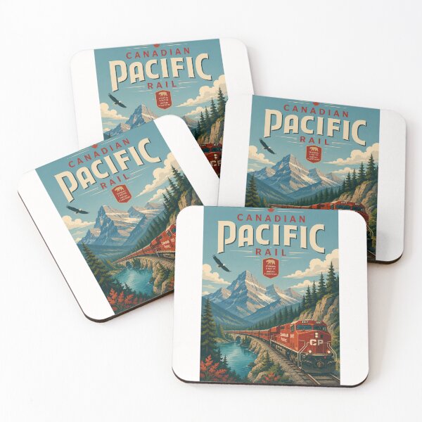 Item preview, Canadian Pacific Railway Through the Canadian Rockies designed and sold by Places On Earth.