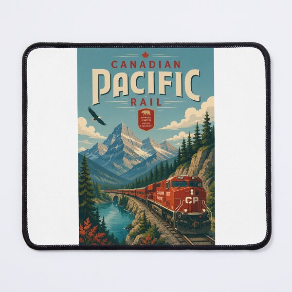 Item preview, Canadian Pacific Railway Through the Canadian Rockies designed and sold by Places On Earth.
