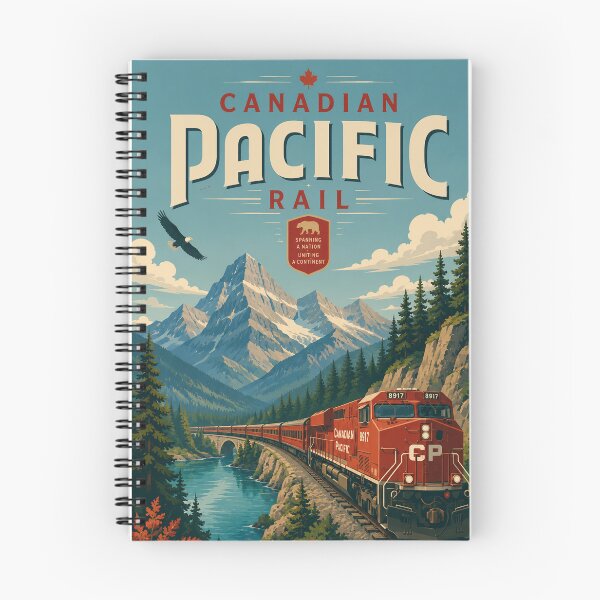 Item preview, Canadian Pacific Railway Through the Canadian Rockies designed and sold by Places On Earth.