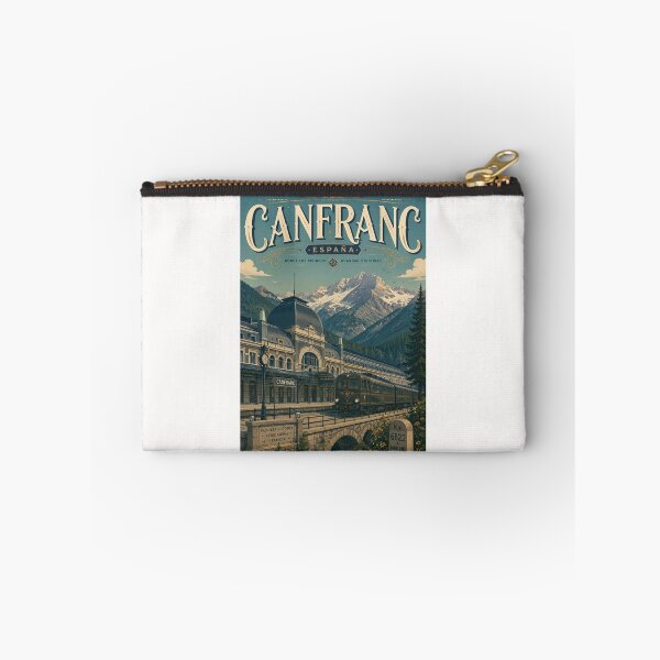 Item preview, Canfranc International Railway Station Aragón Spanish Pyrenees designed and sold by Places On Earth.