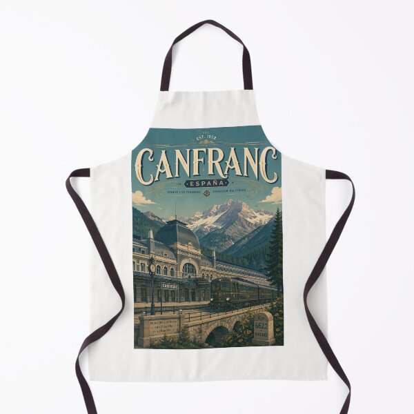 Item preview, Canfranc International Railway Station Aragón Spanish Pyrenees designed and sold by Places On Earth.