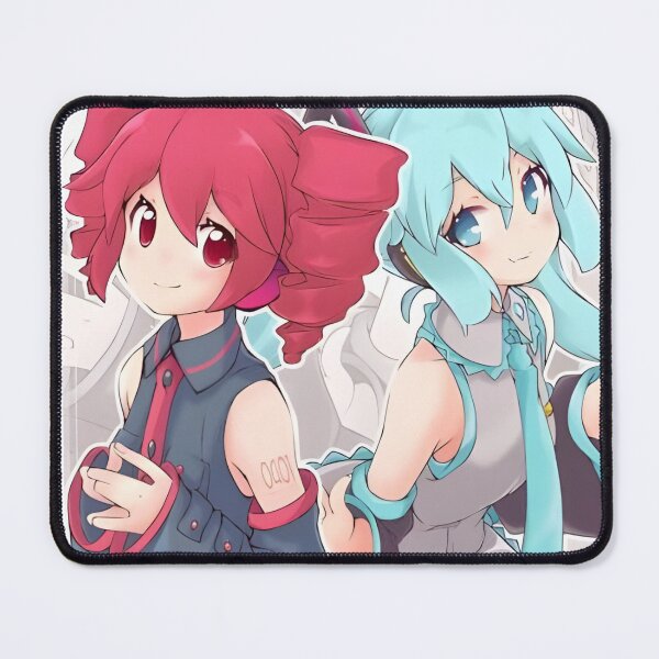 Item preview, Kasane Teto Fan Art, Minimalist Anime Style designed and sold by RadiantGraphics.