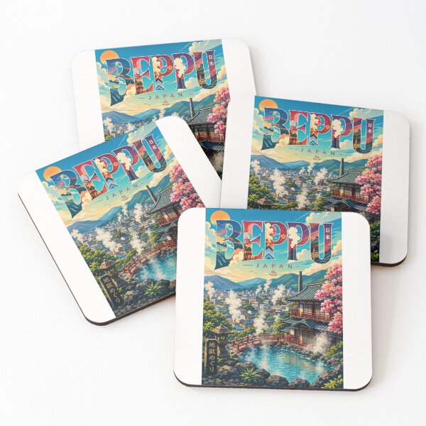 Item preview, Beppu Ōita Japan Famous Hot Spring Town designed and sold by Places On Earth.
