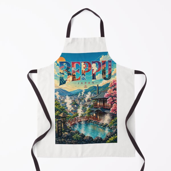 Item preview, Beppu Ōita Japan Famous Hot Spring Town designed and sold by Places On Earth.