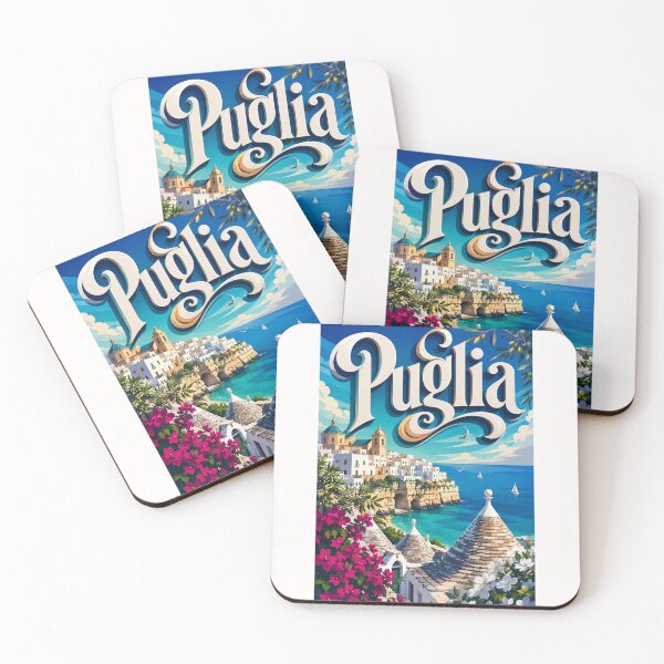 Item preview, Puglia Italy Adriatic Coast and Polignano a Mare designed and sold by Places On Earth.