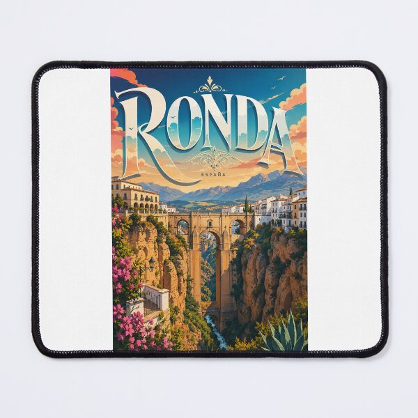 Item preview, Ronda Puente Nuevo Over El Tajo Andalusia Spain designed and sold by Places On Earth.