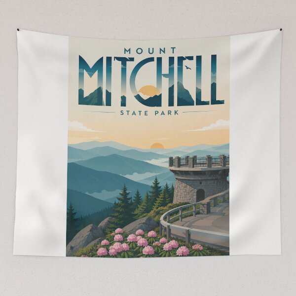Item preview, Mount Mitchell Blue Ridge Parkway North Carolina designed and sold by Places On Earth.