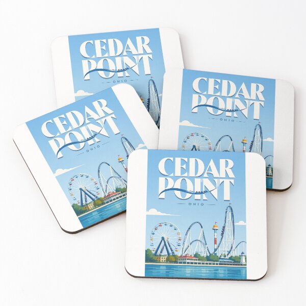 Item preview, Cedar Point Sandusky Lake Erie Ohio designed and sold by Places On Earth.