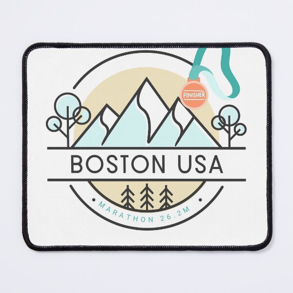 Item preview, Boston 26.2 Running Design | Heartbreak Hill | marathon boston designed and sold by HAPPICHEST.