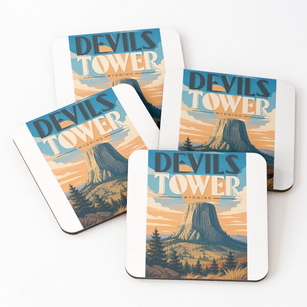 Item preview, Devils Tower National Monument Wyoming Black Hills designed and sold by Places On Earth.