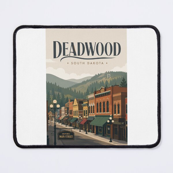 Item preview, Historic Main Street Lead South Dakota Black Hills designed and sold by Places On Earth.