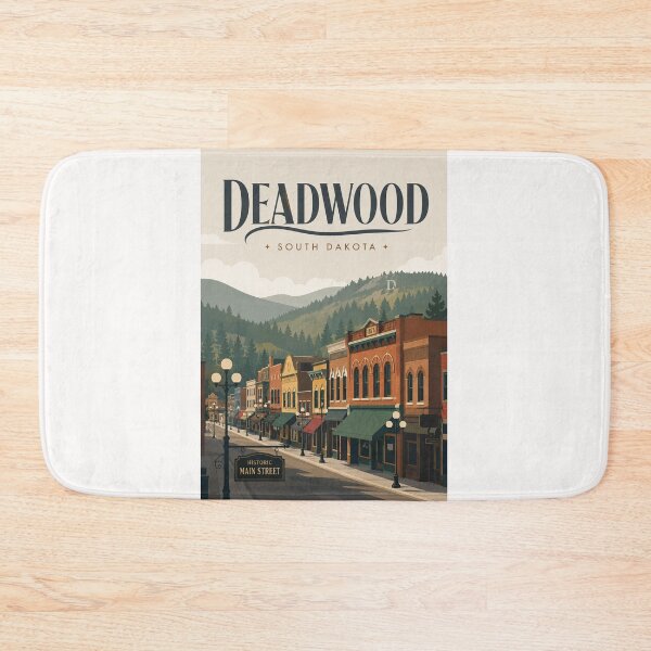 Item preview, Historic Main Street Lead South Dakota Black Hills designed and sold by Places On Earth.