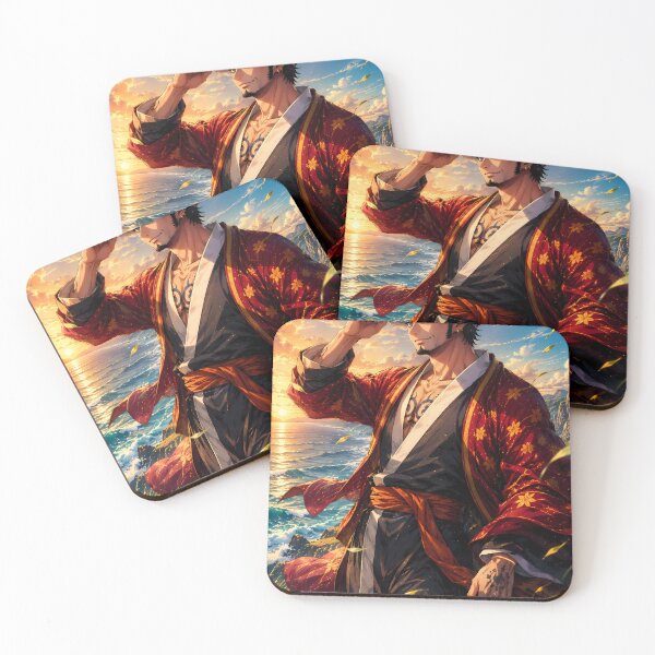 Item preview, Trafalgar Law One Piece Coastal Sunset designed and sold by earlobejerk.