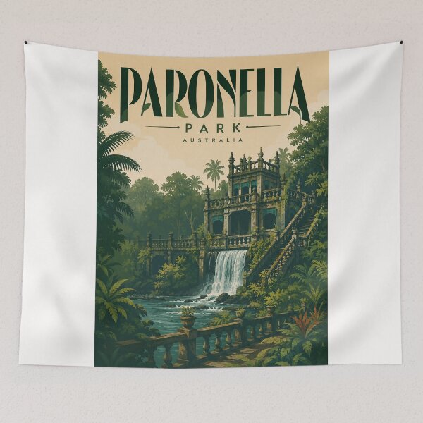 Item preview, Paronella Park Mena Creek Queensland Australia designed and sold by Places On Earth.