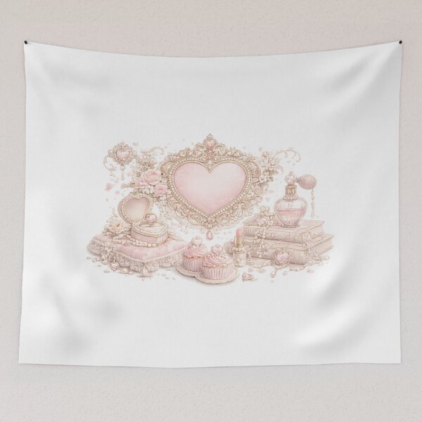 Item preview, Vintage Coquette Vanity designed and sold by Blush and Bloom.