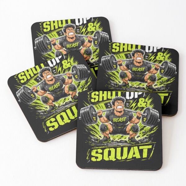 Item preview, Squat Life Gym Motivation Weightlifting T-Shirt designed and sold by Retro Rascals Co..