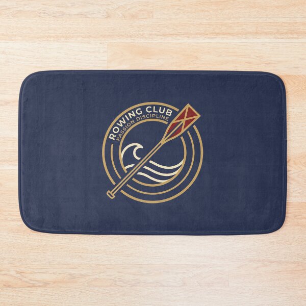 Item preview, Rowing Club Passion Discipline Vintage Crew Oar Nautical Crest Graphic designed and sold by KiwiRider.