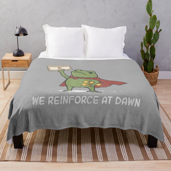 Item preview, We Reinforce At Dawn Funny Frog RBT ABA Behavior Therapist designed and sold by ArleneRowe.
