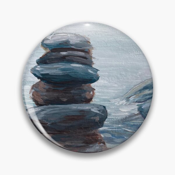 Item preview, Rocas en el lago Superior designed and sold by style_less Art.