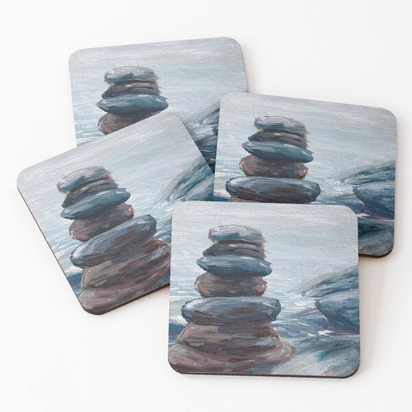 Item preview, Rocks on Lake Superior designed and sold by style_less Art.