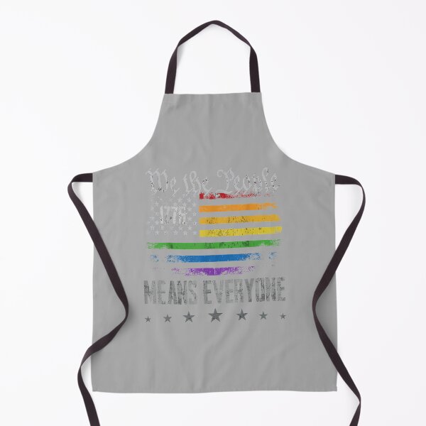 Item preview, We The People Means Everyone LGBTQ Support Gay Pride Ally designed and sold by ArleneRowe.