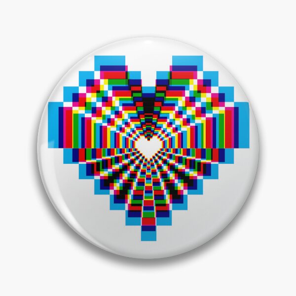 Item preview, Pixel Heart -  CMYK designed and sold by animinimal.