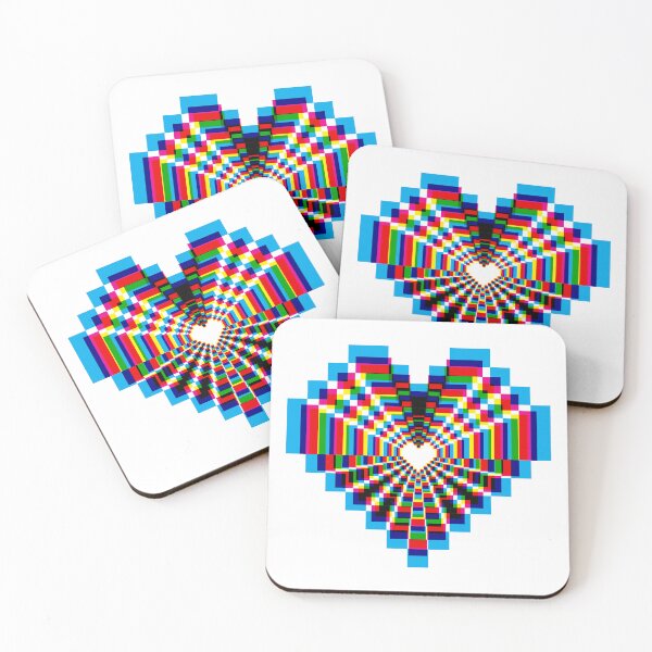 Item preview, Pixel Heart -  CMYK designed and sold by animinimal.