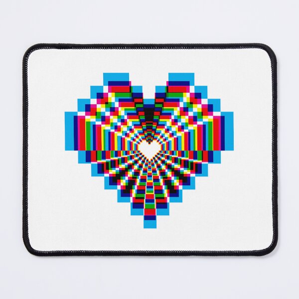 Item preview, Pixel Heart - CMYK designed and sold by animinimal.