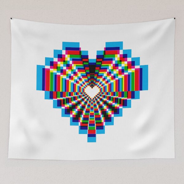 Item preview, Pixel Heart -  CMYK designed and sold by animinimal.