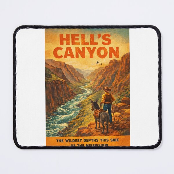 Item preview, Hell's Canyon Idaho Oregon Snake River Scenic Wilderness designed and sold by Aryabek.