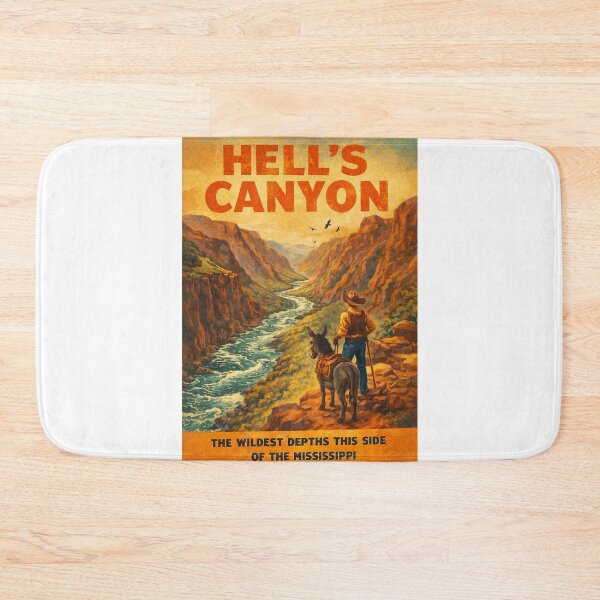 Item preview, Hell's Canyon Idaho Oregon Snake River Scenic Wilderness designed and sold by Aryabek.