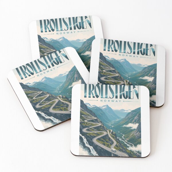 Item preview, Trollstigen Norway Mountain Road through Romsdal Valley designed and sold by Aryabek.