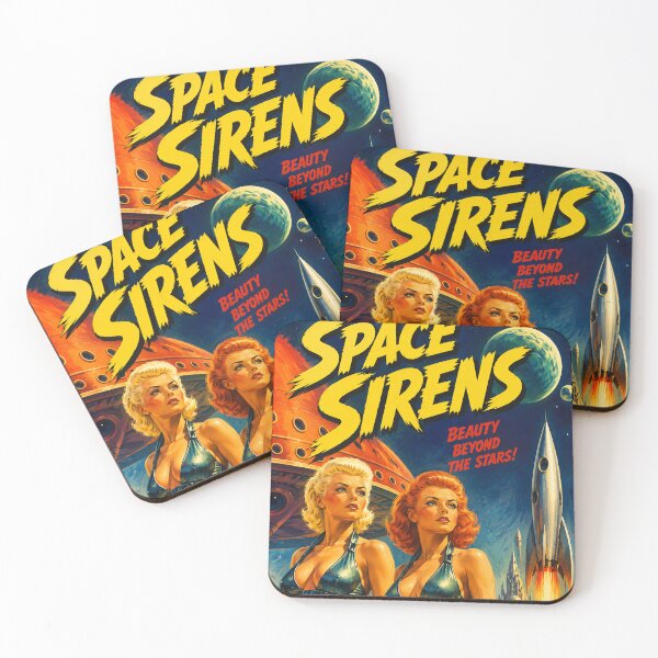 Item preview, Space Sirens Poster #3 designed and sold by Moviebuff91.