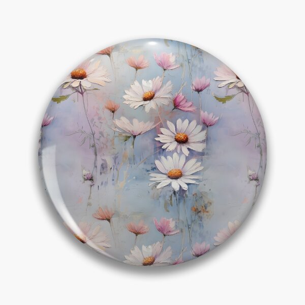 Artikelvorschau, Shabby Daisies Malmuster entworfen und verkauft von Eclectic Monkey.