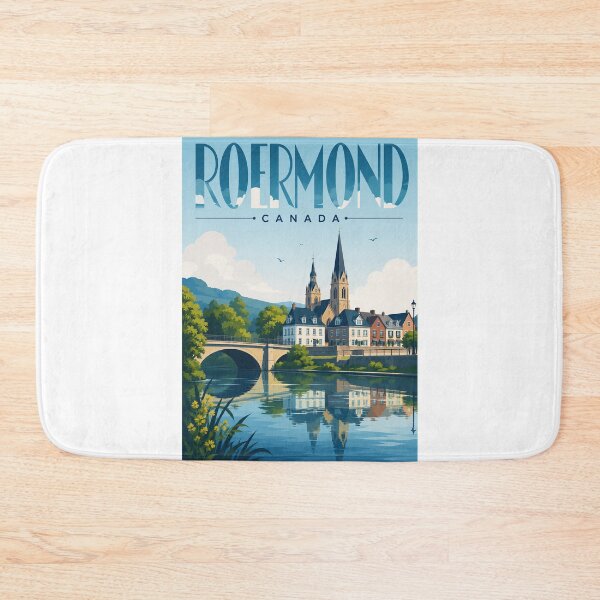 Item preview, Roermond Limburg Historic Cathedral and Riverfront designed and sold by Aryabek.
