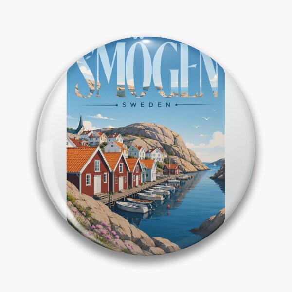 Item preview, Smögen Sweden Bohuslän Harbour and Granite Coast designed and sold by Aryabek.