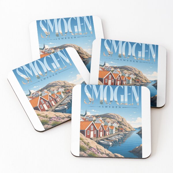 Item preview, Smögen Sweden Bohuslän Harbour and Granite Coast designed and sold by Aryabek.