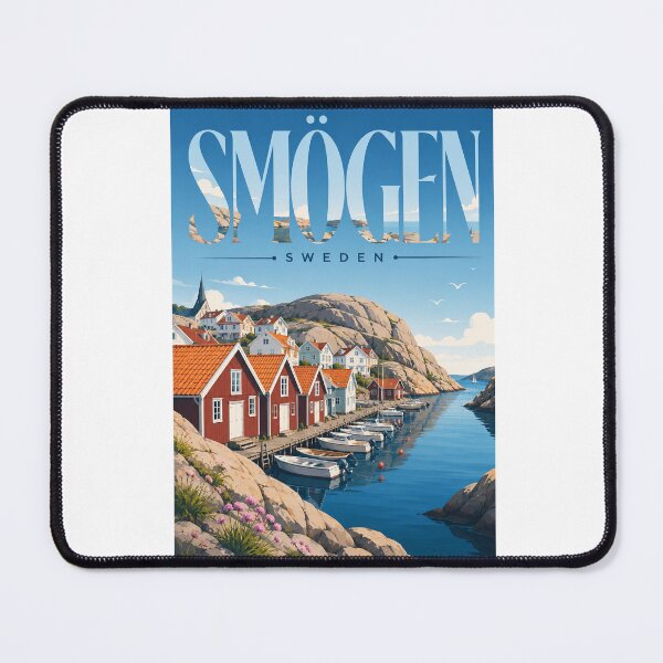 Item preview, Smögen Sweden Bohuslän Harbour and Granite Coast designed and sold by Aryabek.