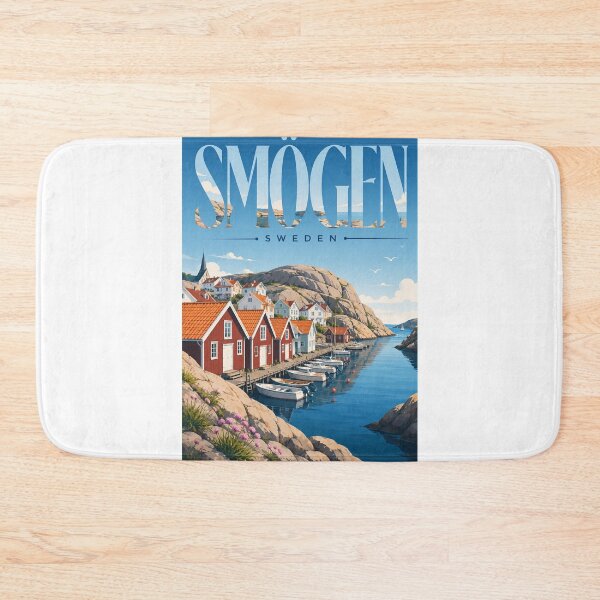Artikelvorschau, Smögen Schweden Bohuslän Hafen und Granitküste entworfen und verkauft von Aryabek.