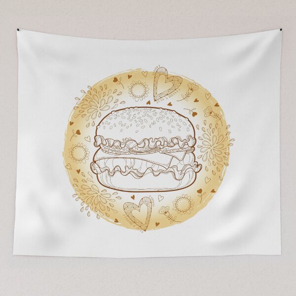 Item preview, Cheeseburger my only love. designed and sold by Bokasana.
