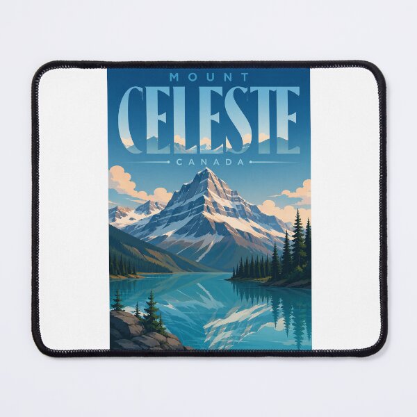 Item preview, Mount Celeste British Columbia Canada Alpine Peak and Glacier Lake designed and sold by Aryabek.