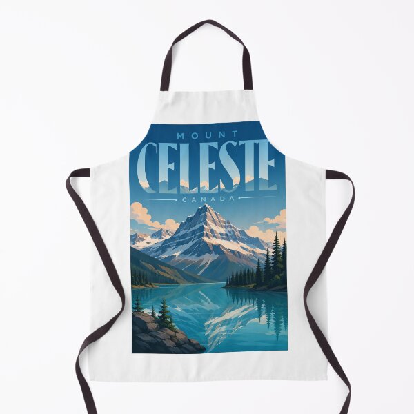 Item preview, Mount Celeste British Columbia Canada Alpine Peak and Glacier Lake designed and sold by Aryabek.