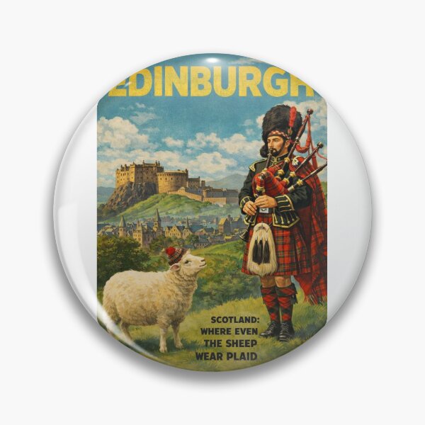 Item preview, Edinburgh Scotland Castle Royal Mile Highland Bagpipes Heritage designed and sold by Aryabek.
