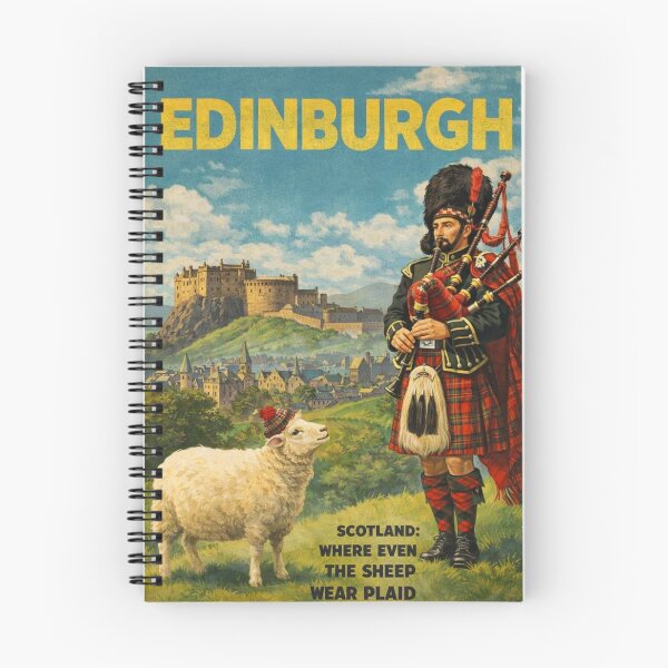 Item preview, Edinburgh Scotland Castle Royal Mile Highland Bagpipes Heritage designed and sold by Aryabek.
